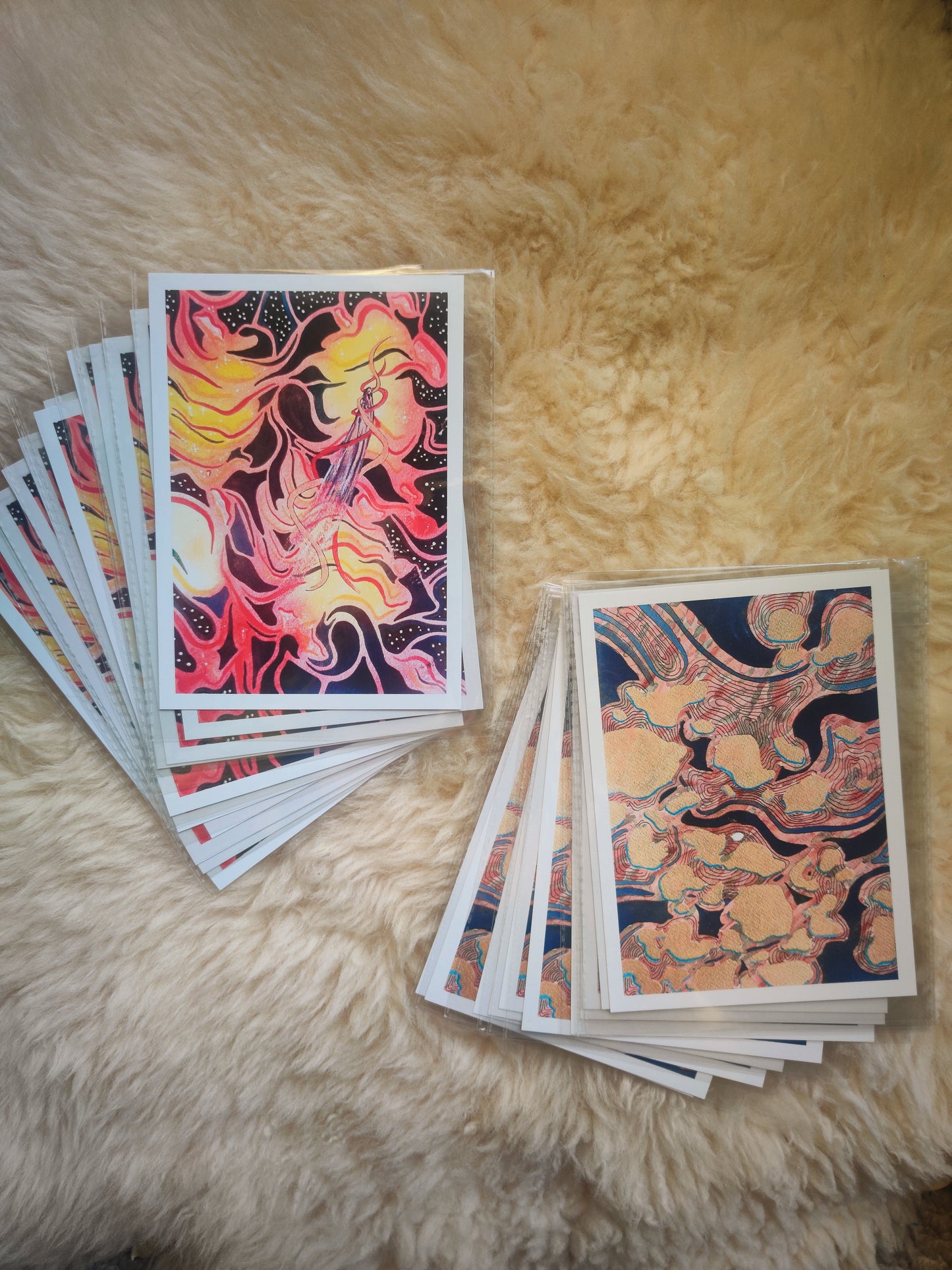 Small print - Somewhere Over Here Now